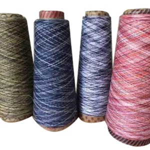 Space dyed yarn